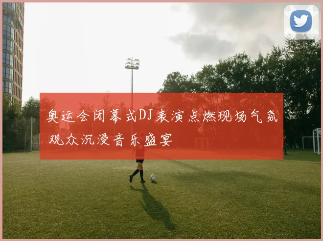 奥运会闭幕式DJ表演点燃现场气氛 观众沉浸音乐盛宴