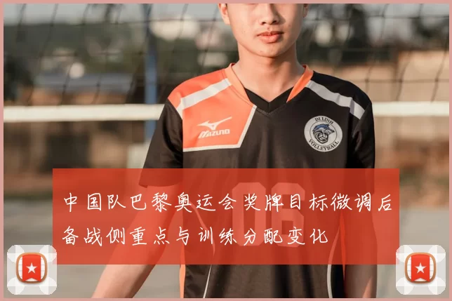 中国队巴黎奥运会奖牌目标微调后备战侧重点与训练分配变化