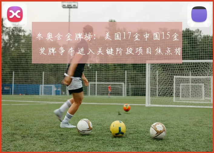 冬奥会金牌榜:美国17金中国15金 奖牌争夺进入关键阶段项目焦点将放大